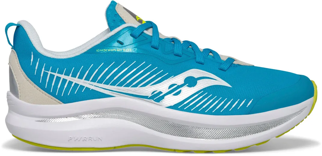 shock - dispersion - technology shoes Saucony Endorphin KDZ Junior Running Shoes - Blue