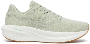 Reinforced Heel Cup Saucony Triumph RFG Mens Running Shoes - Green