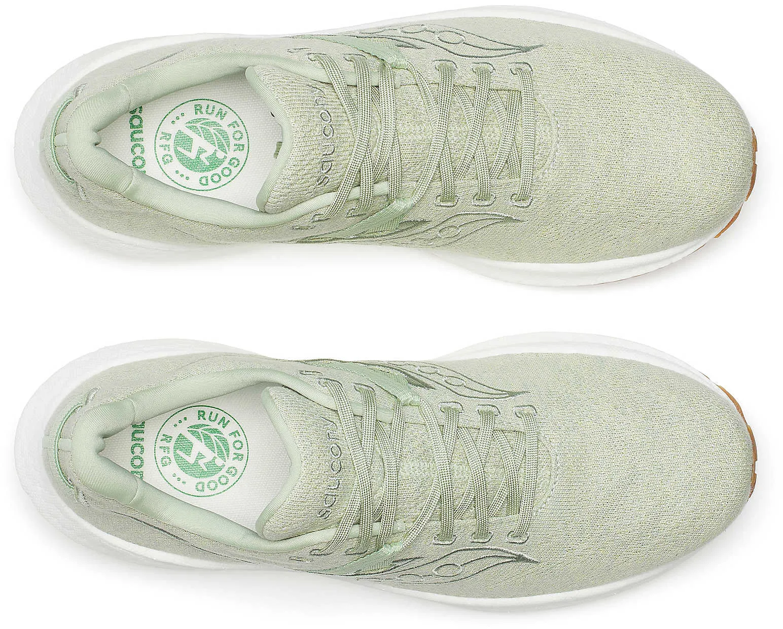 Saucony Triumph RFG Mens Running Shoes - Green Stable Cushion air - mesh shoes