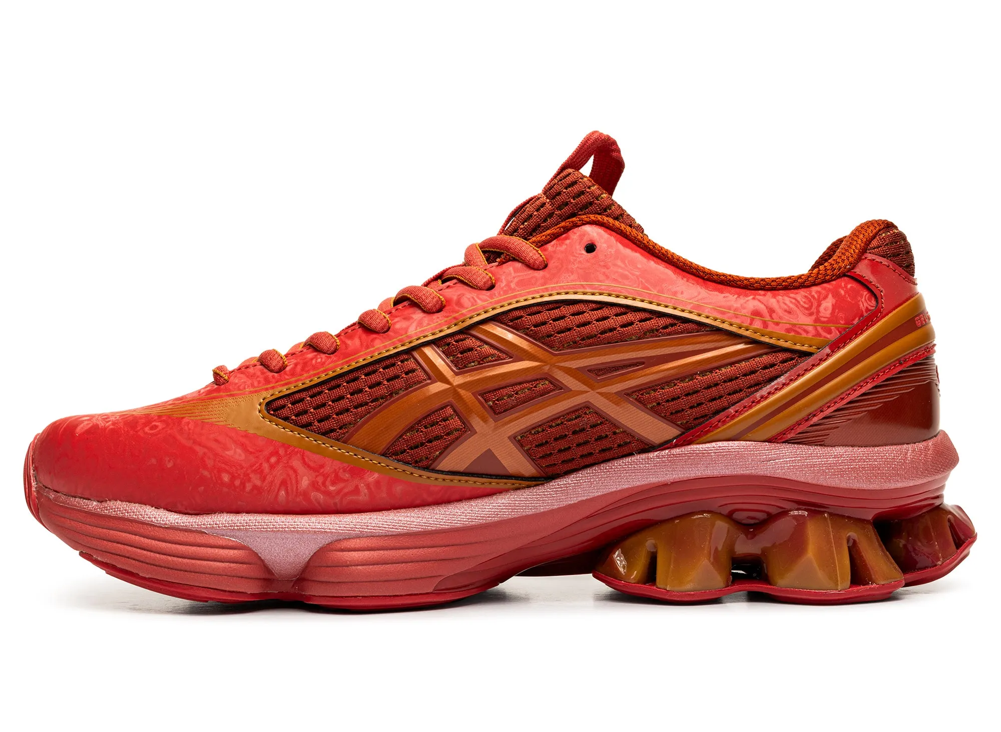 athletic shoes Shock Absorption Core Asics US6-S Gel-Kinetic Fluent 'Cayenne / Copperhead'