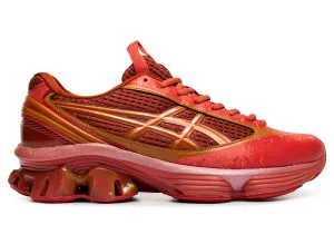 tear - resistant - fabric shoes flat sole shoes Asics US6-S Gel-Kinetic Fluent 'Cayenne / Copperhead'