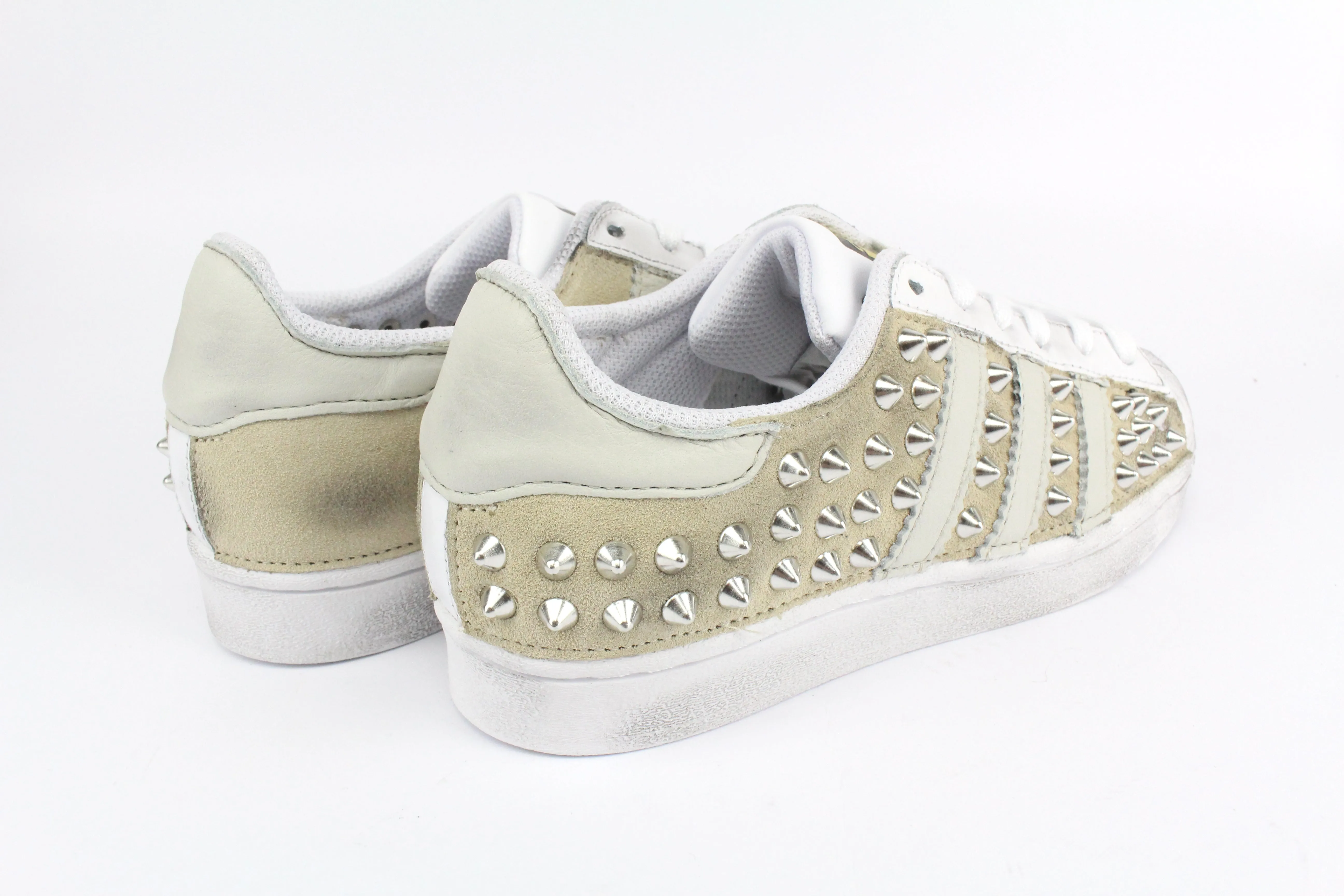 Adidas Superstar Total Camoscio & Borchie No Bulk