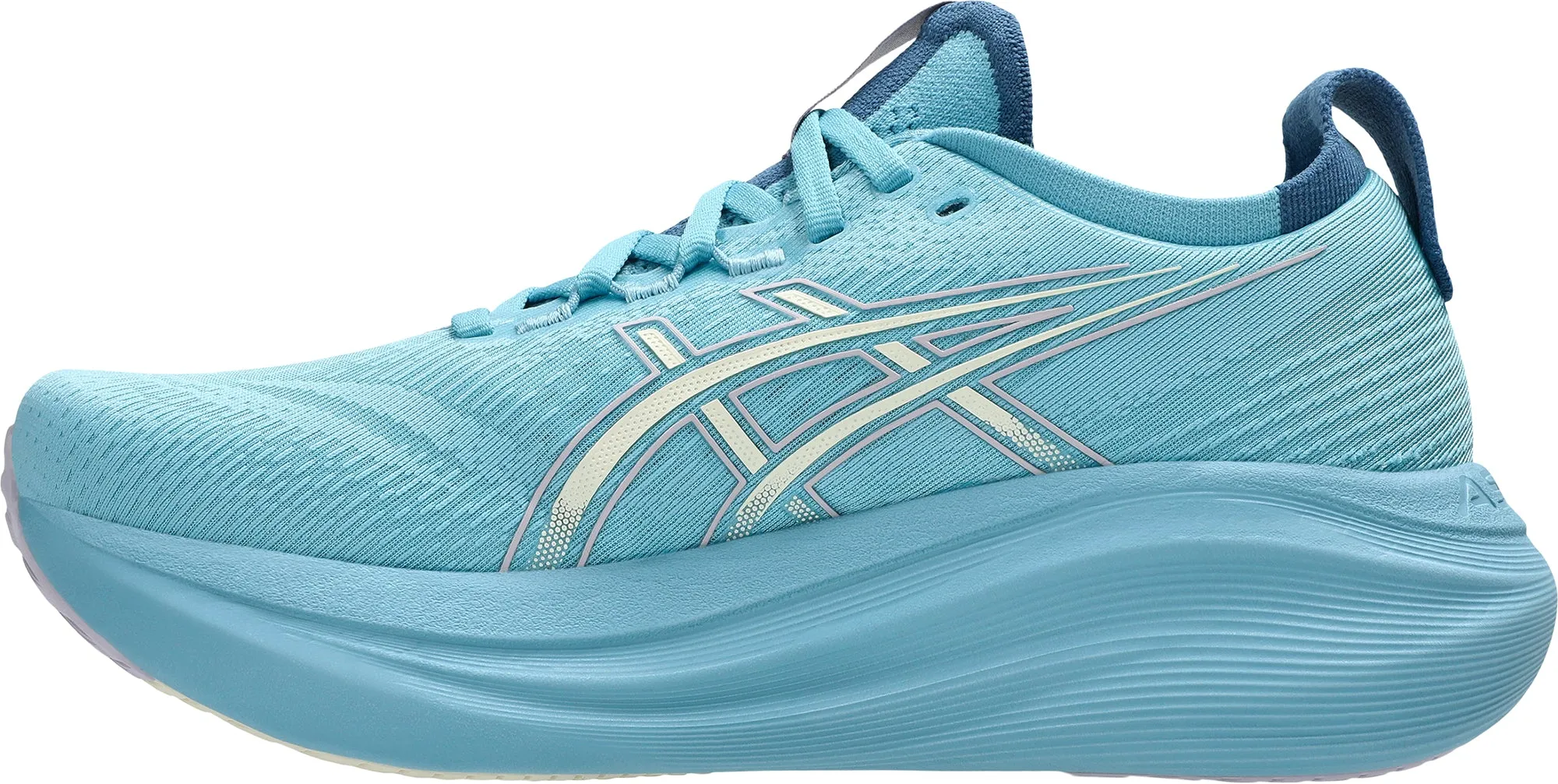 Asics Gel Nimbus 27 Womens Running Shoes - Blue Energycell Supportive Base