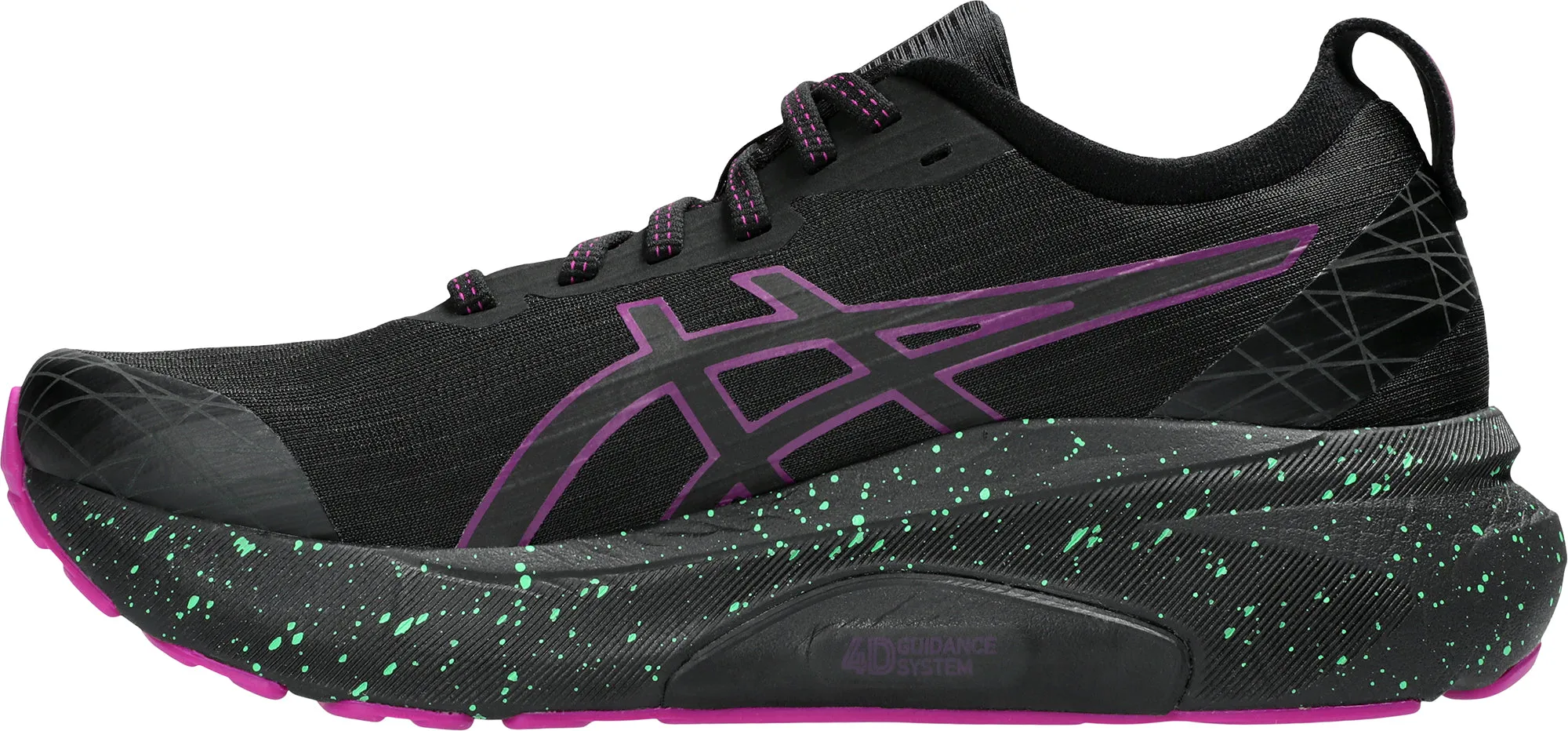 runners' shoes smart watch Asics Gel Kayano 31 LITE-SHOW Womens Running Shoes - Black