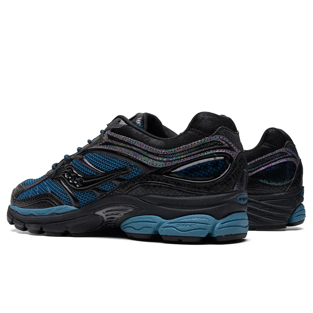 logo - branded running gear Saucony Progrid Omni 9 - Black Glow S70934-3