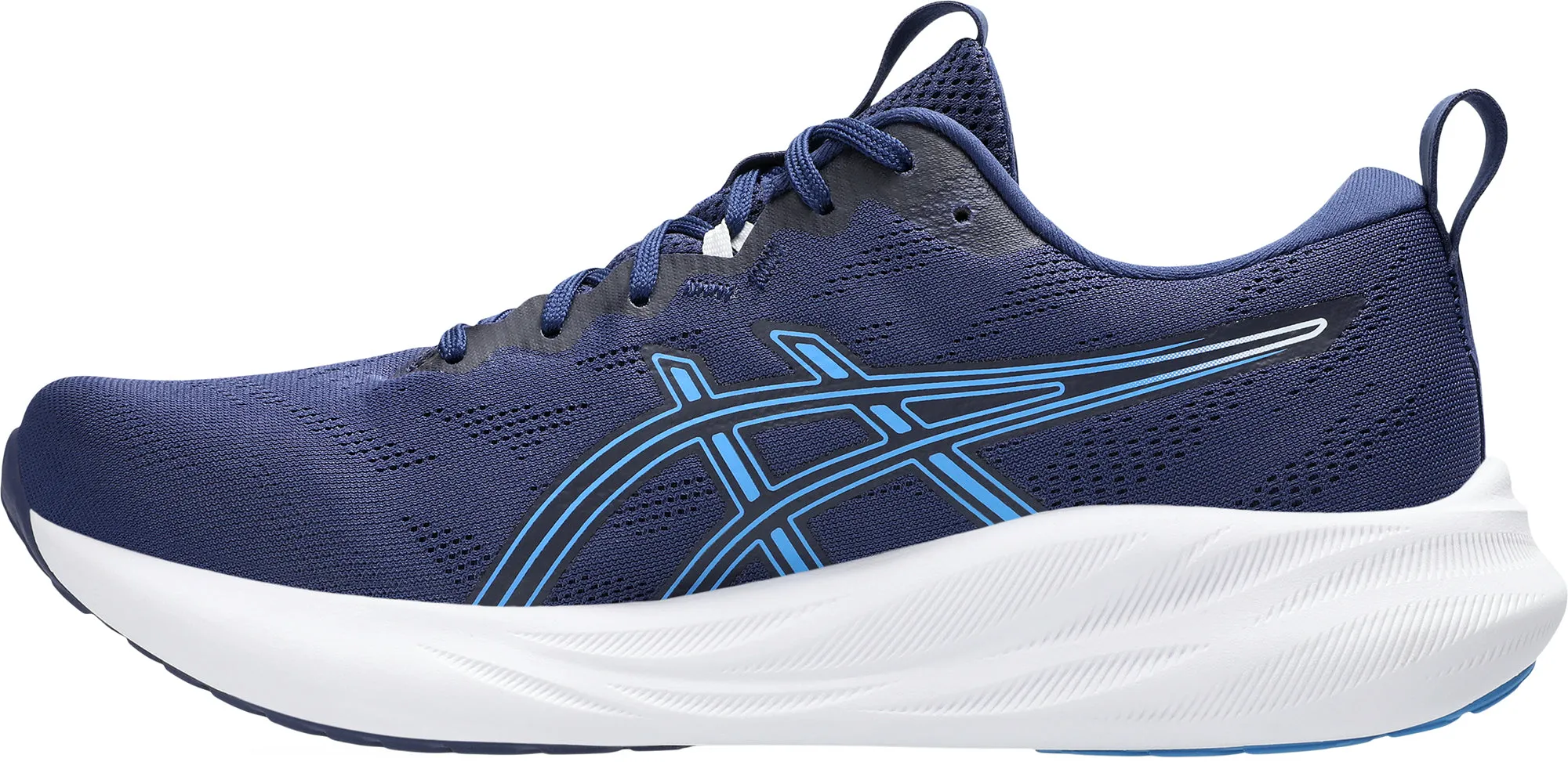 Flex Grooves Design foot - endurance running shoes Asics Gel Pulse 16 Mens Running Shoes - Blue