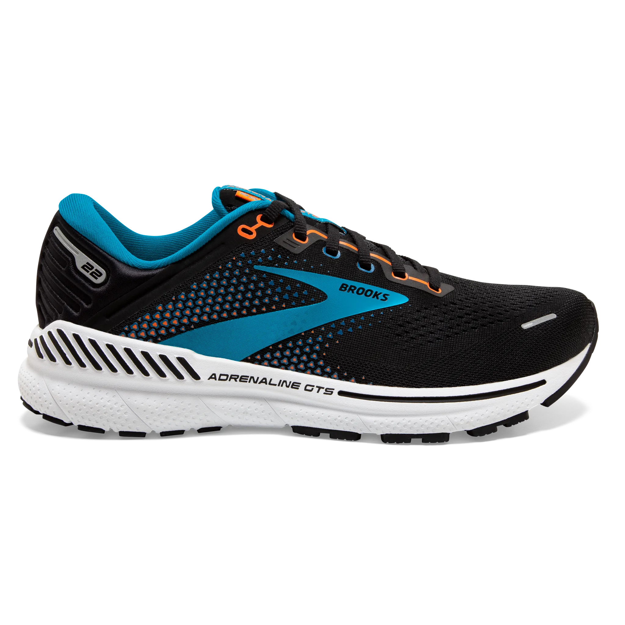 Men's Adrenaline GTS 22 fitness enthusiasts' shoes Ergonomic Contoured Footbed