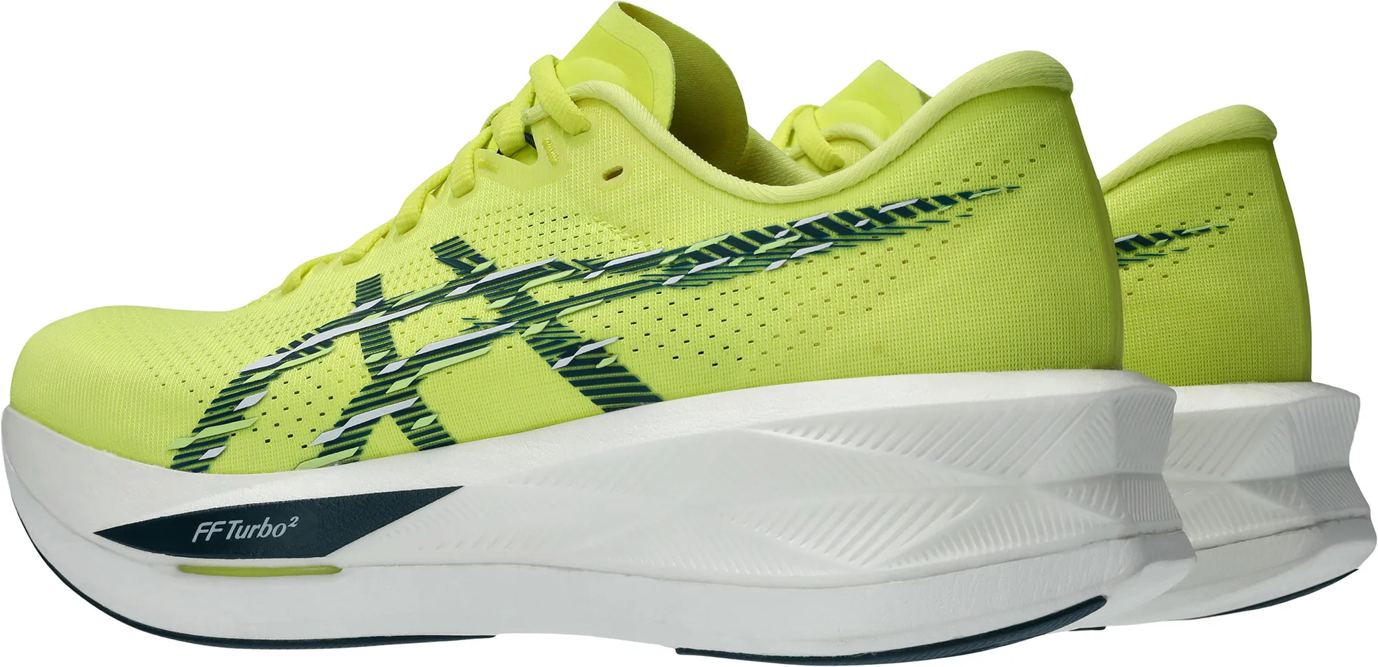 pre - made running shoes heavy - use Asics SonicBlast Mens Running Shoes - Yellow