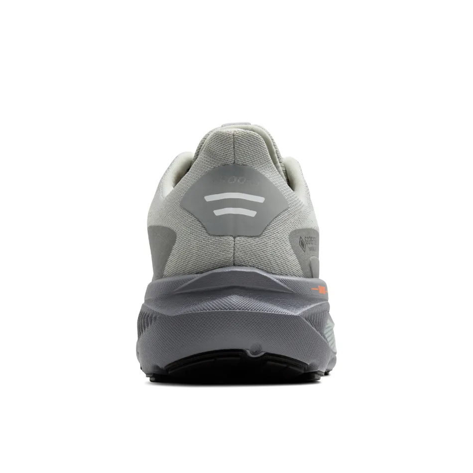 shock-absorbing shoes Thermoplastic Heel Stabilizer Brooks Men's Ghost 17 GTX Running Shoes in Smoke/Primer Grey/Orange AW25