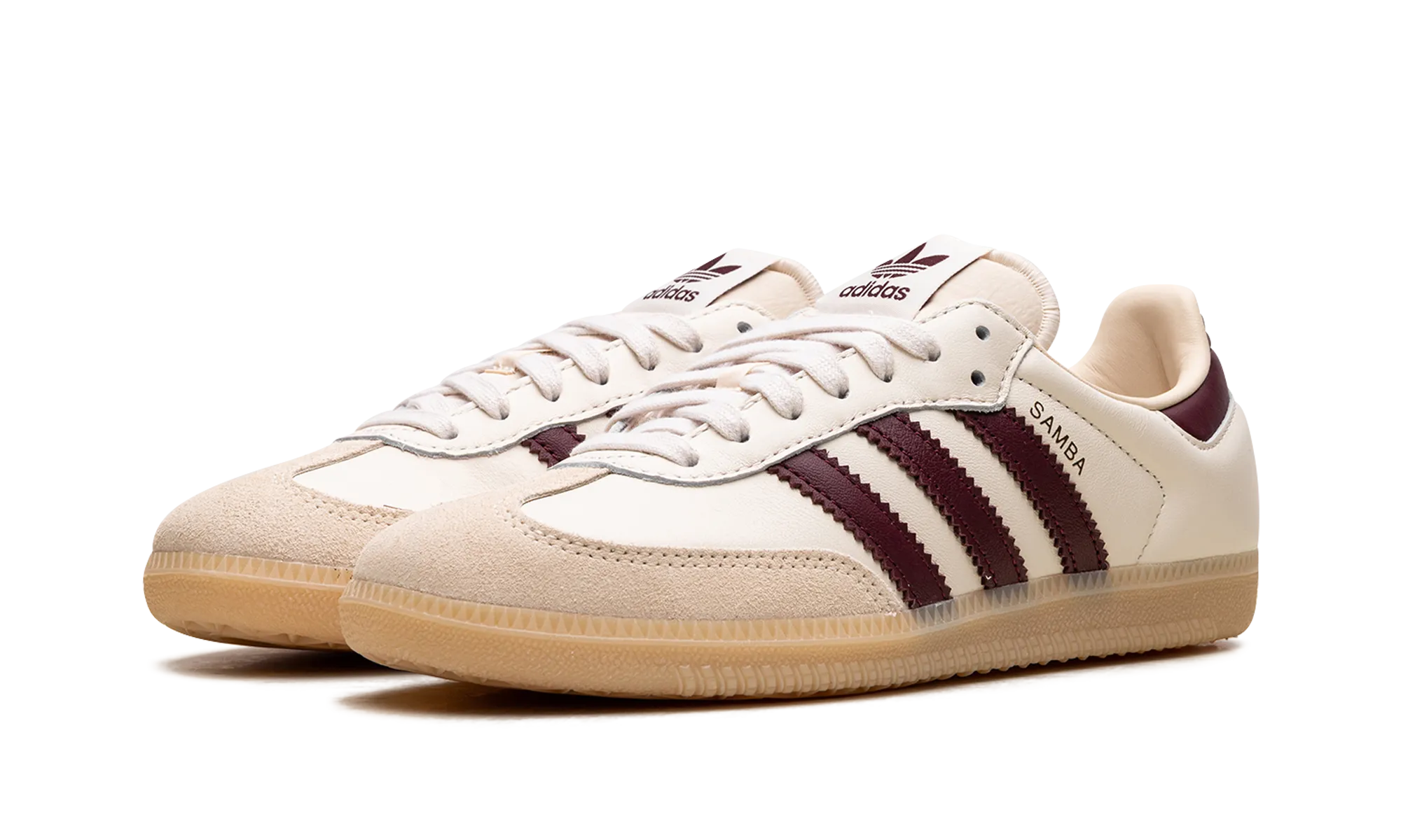 ventilation channels Route Step Samba OG "Cream White / Burgundy"