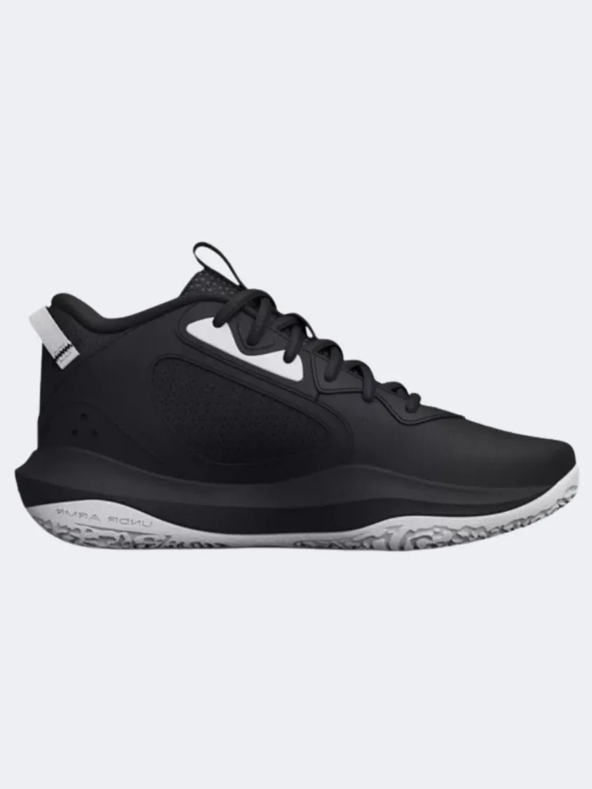 Flexibility Multidirectional Traction Grip Under Armour Lockdown 6 Men Basketball Shoes Black/Metallic Gold