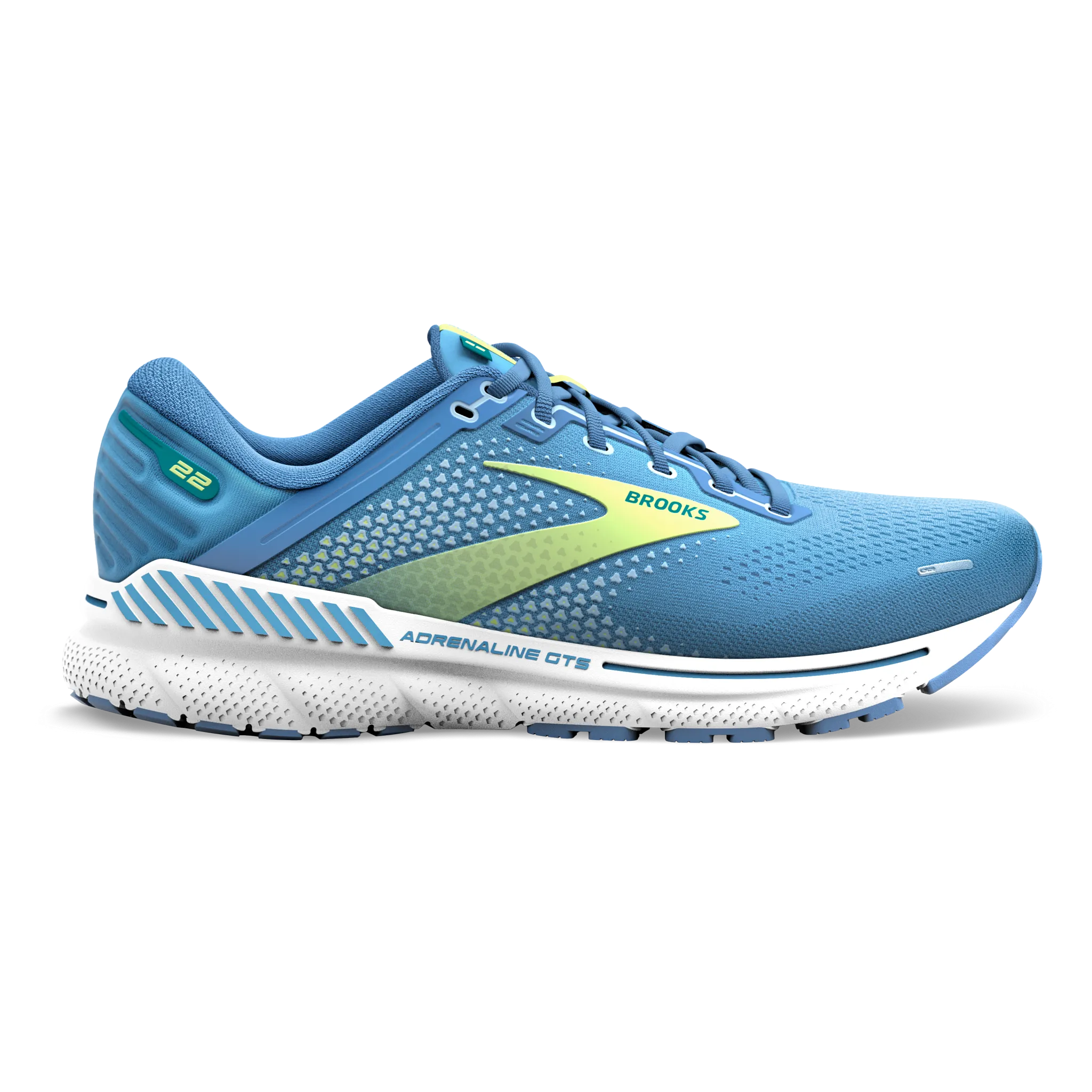 Women's Adrenaline GTS 22 running for cardiovascular health Kinetic Response System