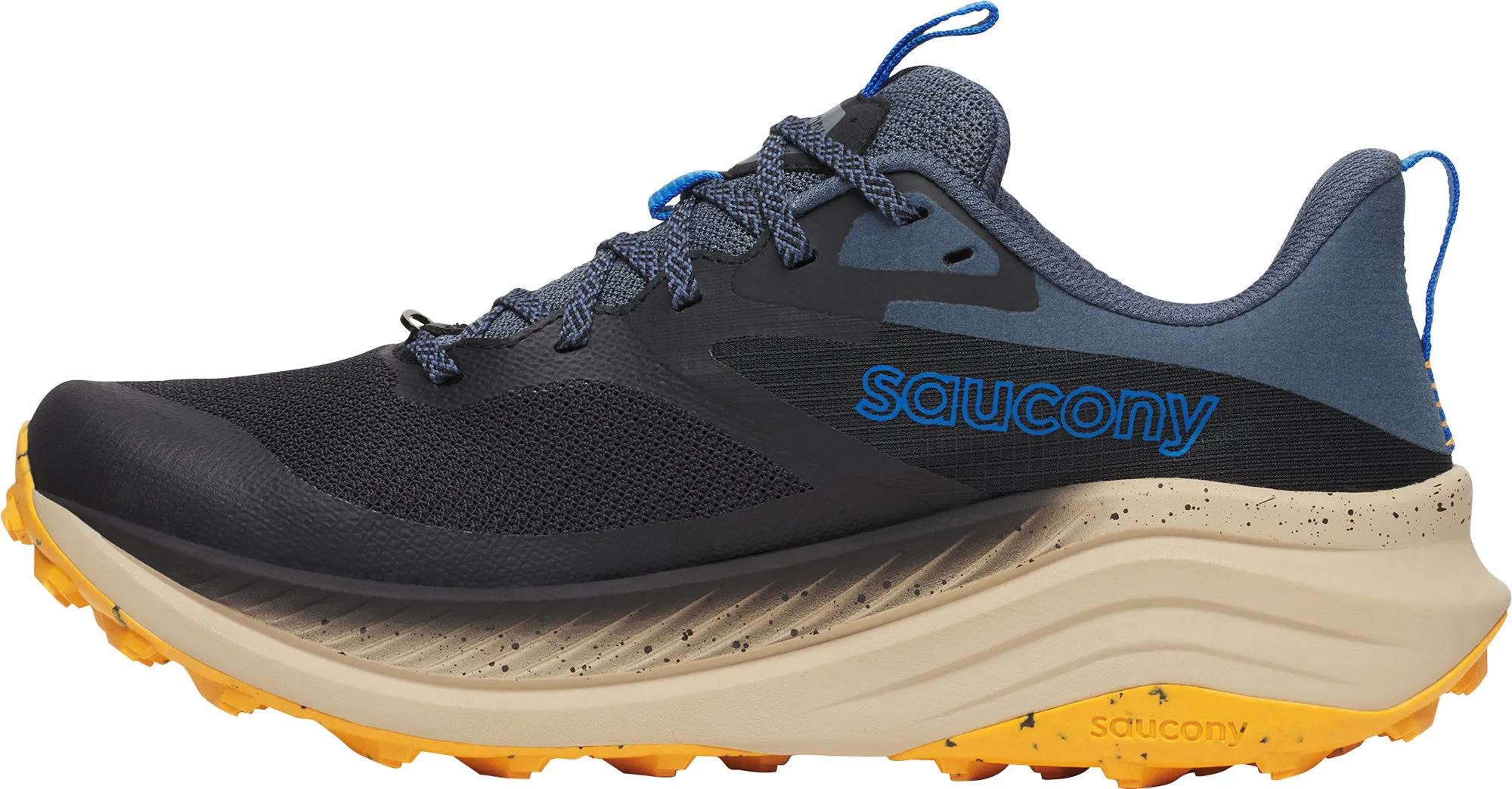 Saucony Xodus Ultra 3 Mens Trail Running Shoes - Black Satisfaction - guaranteed