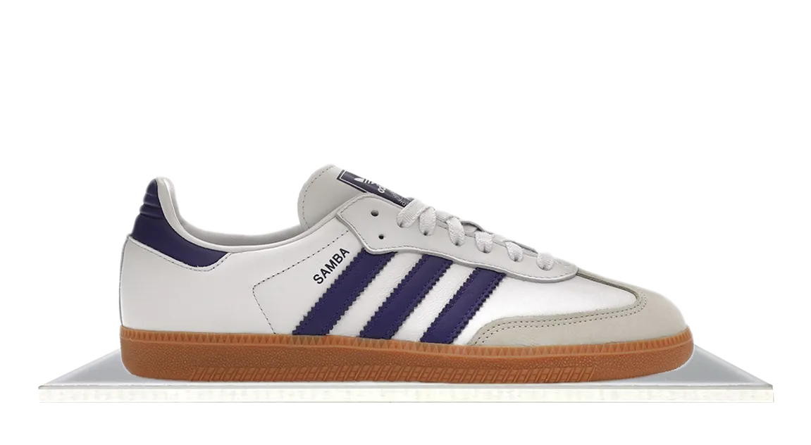 warm weather Adidas Samba White Energy Ink Gum