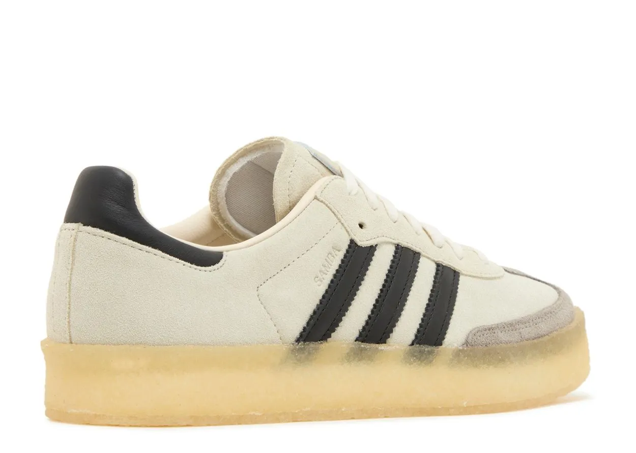All Day Comfort Engineering Shock Absorption Core Adidas Clarks 8th Street Samba by Ronnie Fieg Kithmas White Black