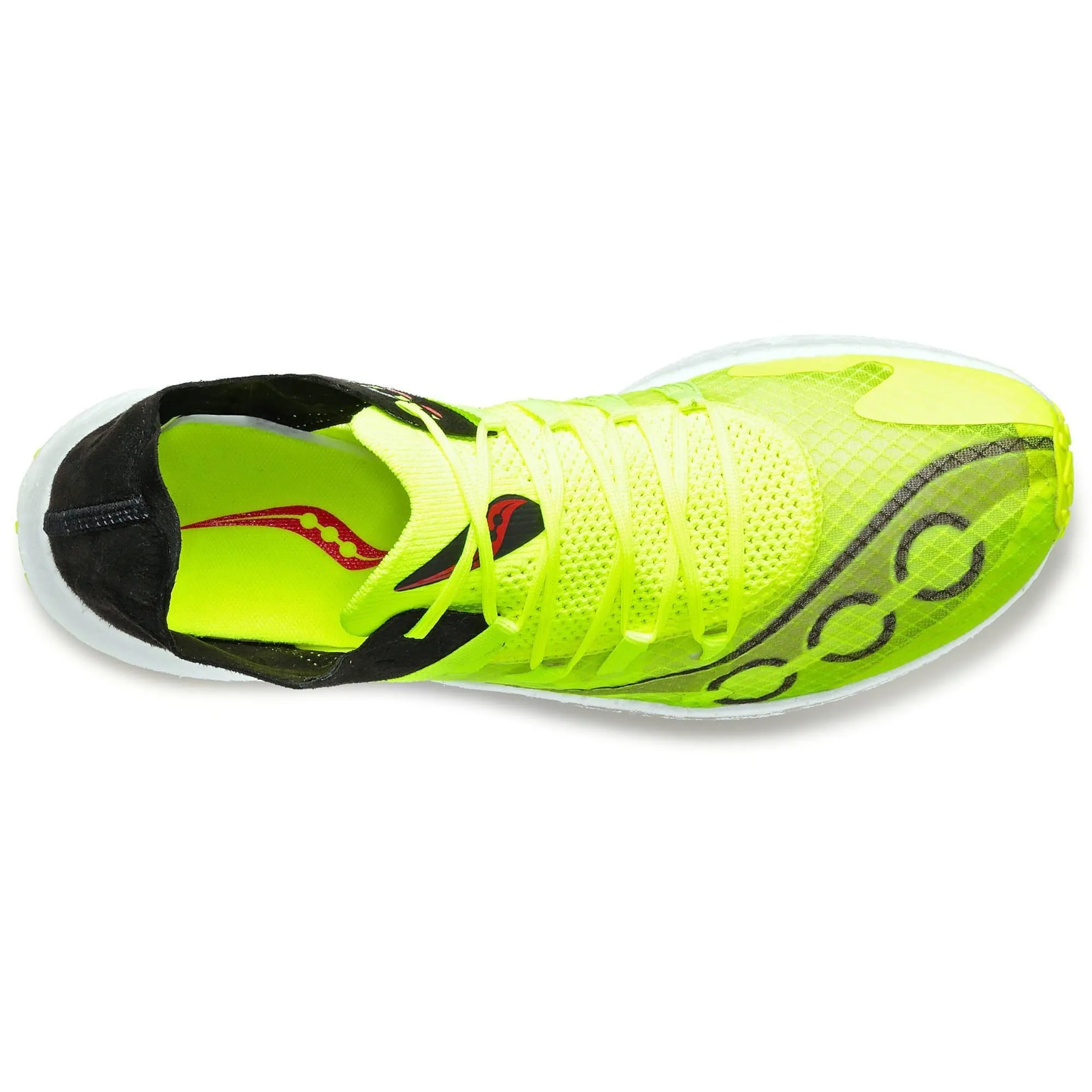 Saucony Sinister Womens Running Shoes - Yellow Elastic Collar Support locally - sourced