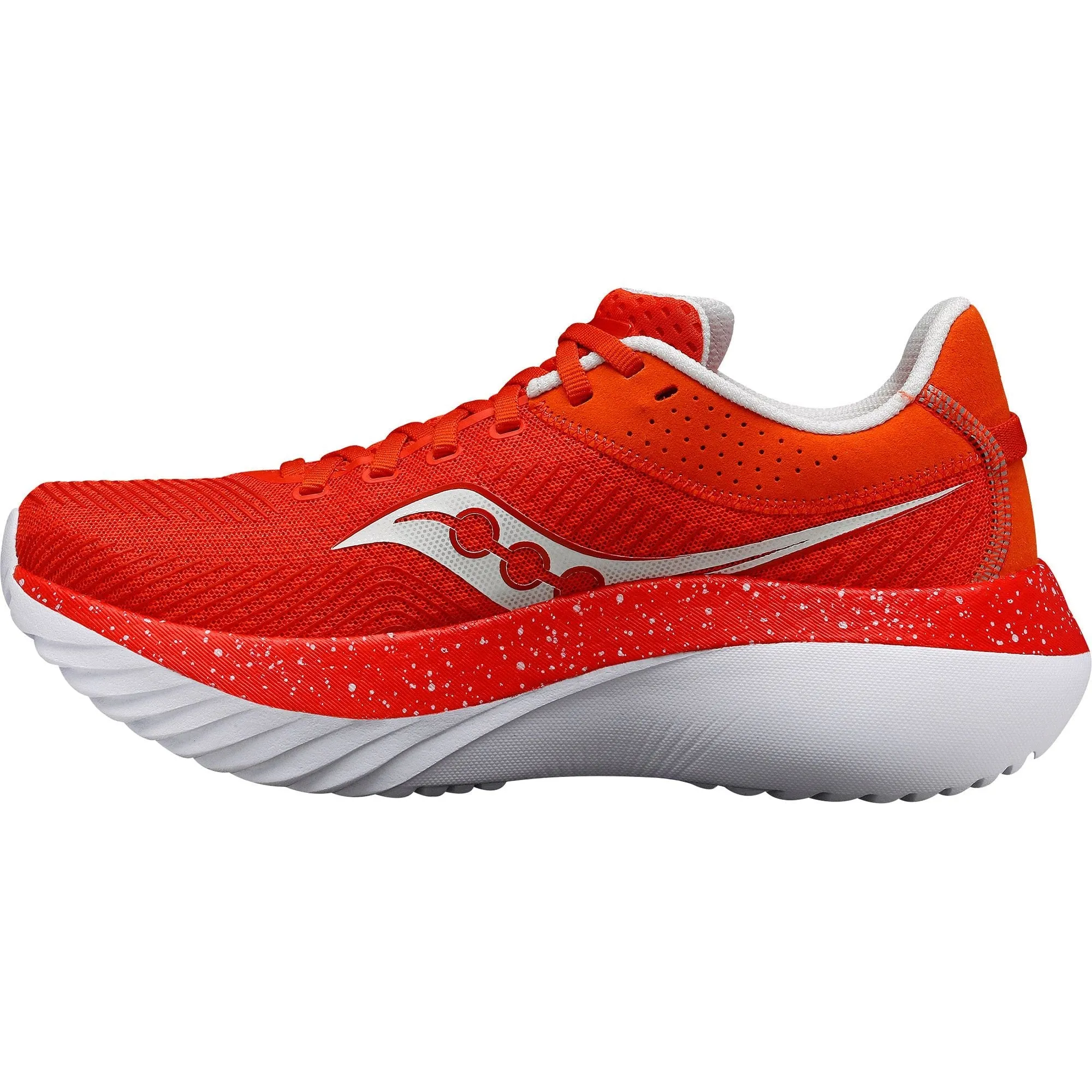 Saucony Kinvara Pro Womens Running Shoes - Red Quick Lacing System multi - density sole shoes