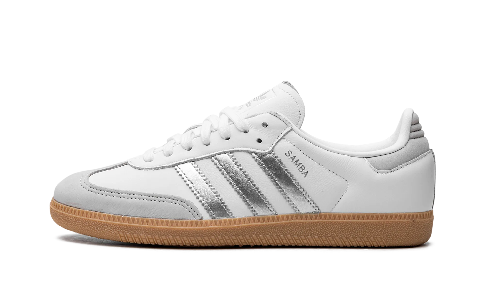 Samba OG WMNS "White Silver Metallic Grey" Coffee Walk Daily Errand