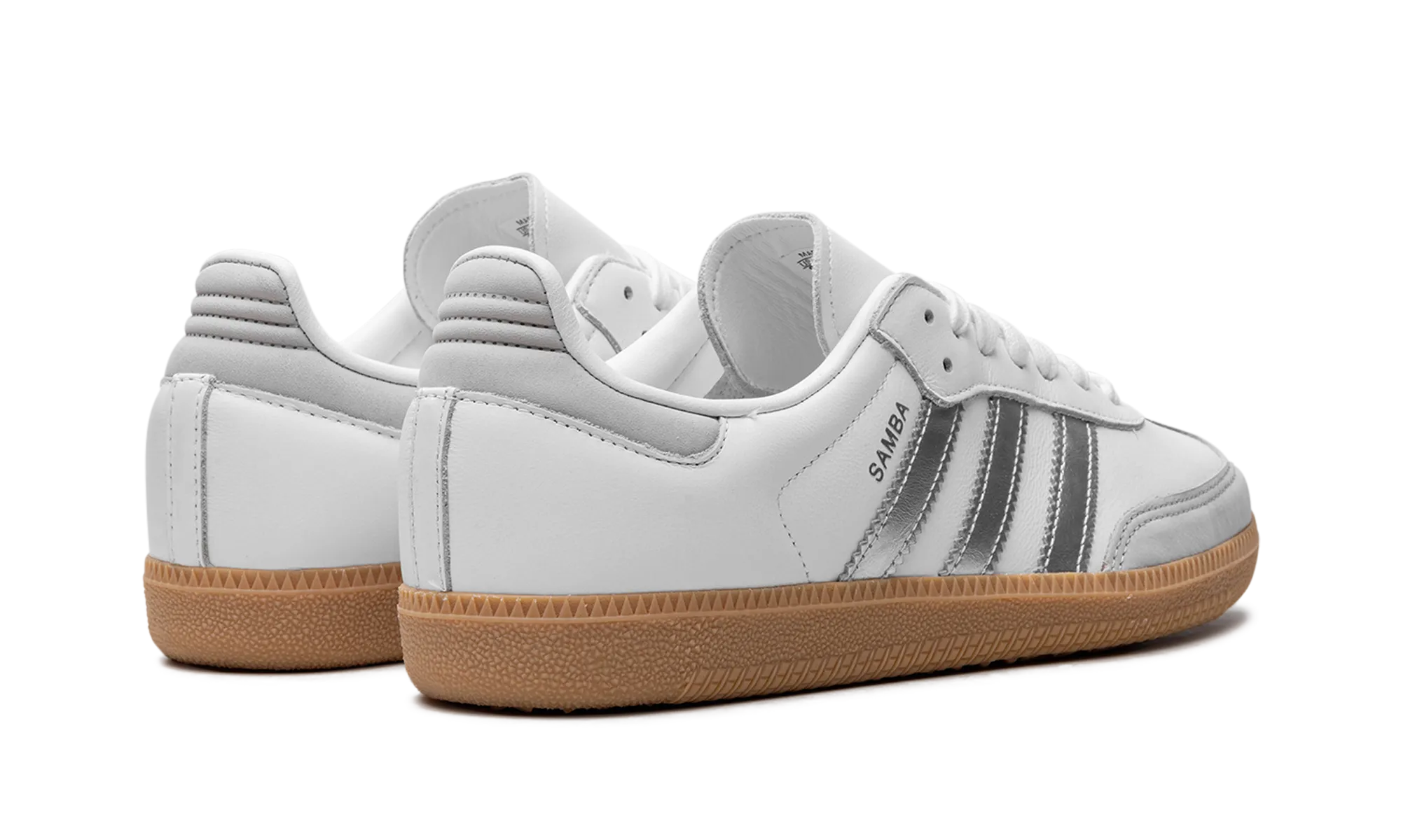 Slip Easy Earth Tone Samba OG WMNS "White Silver Metallic Grey"