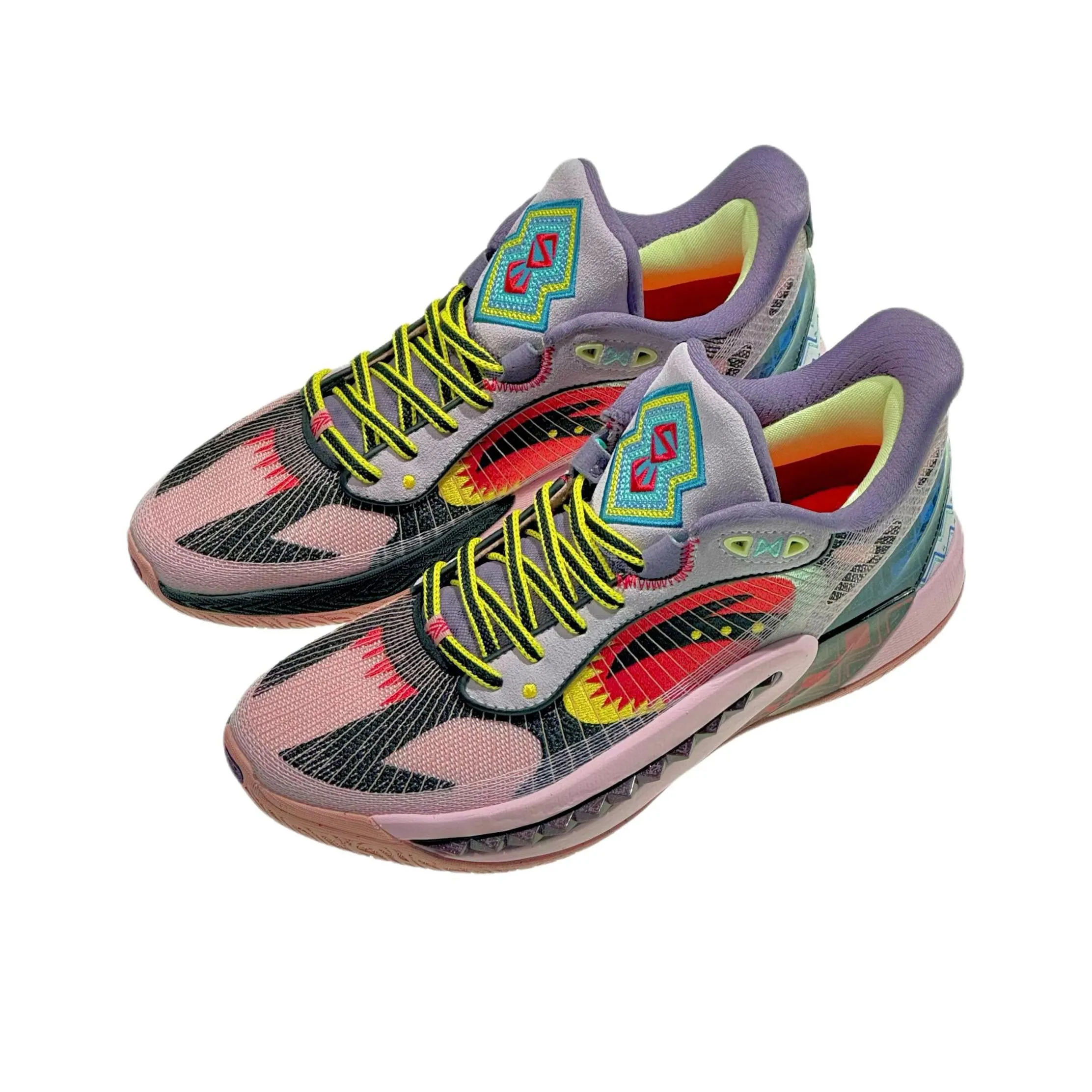 Anta Shock Wave 6 Pro - Flamingo Adaptive Traction Pattern