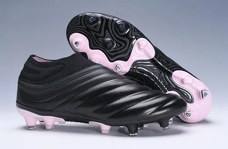 Firm Placement Firm Sole New Adidas Copa 19   FG 2019 Soccer Cleats Shoes Black Pink