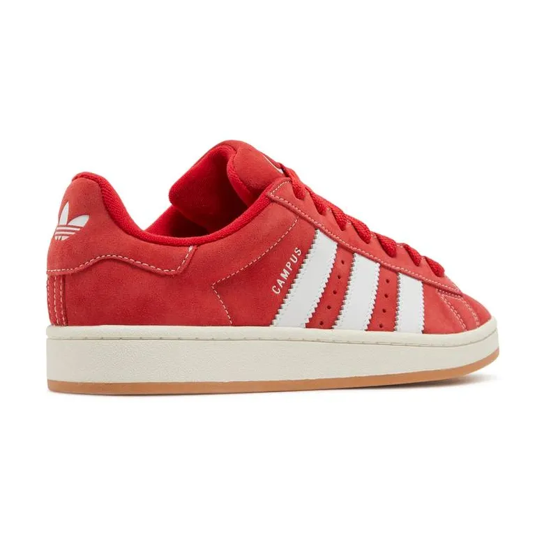 Fall look Reinforced Heel Counter Adidas Campus 00 S Scarlet Gum