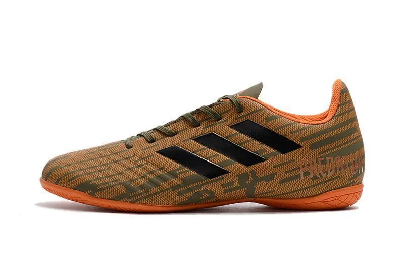 Toe Precision Indoor Fit New Adidas Predator Tango 18.3 TF Soccer Cleats Shoes Orange Black