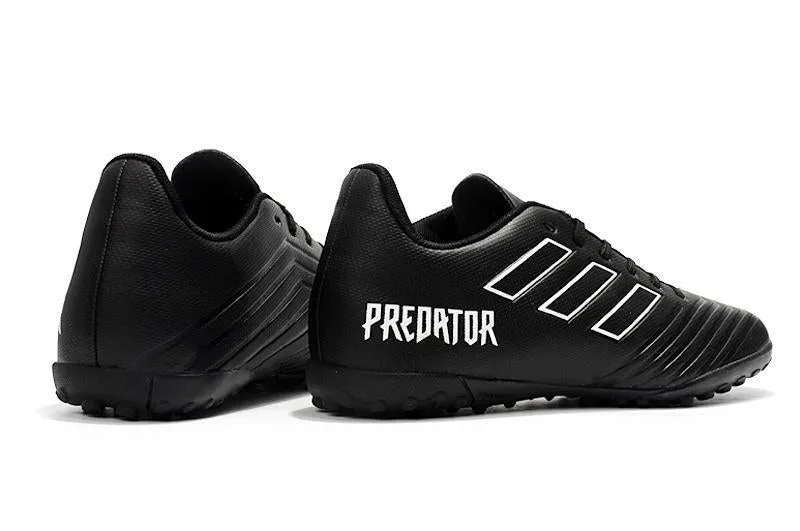 New Adidas Predator Accelerator TF Soccer Cleats Shoes Black White Defend Strong