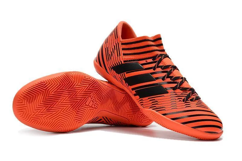 Grip Fit New Adidas Nemeziz Series TF Soccer Cleats Shoes Orange Black
