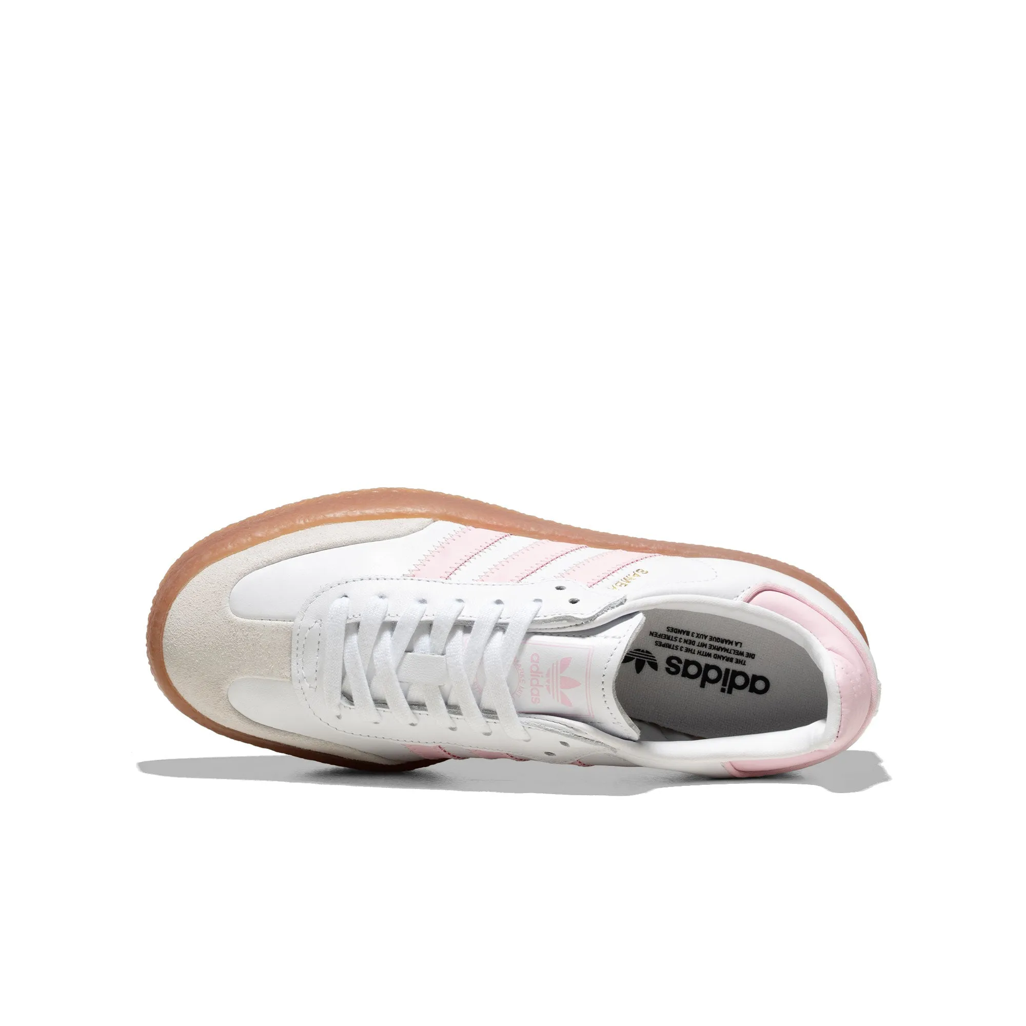 Adidas Originals Sambae J Ftwr White/Clear Pink/Gold Met Eco Friendly Footwear Guide Step