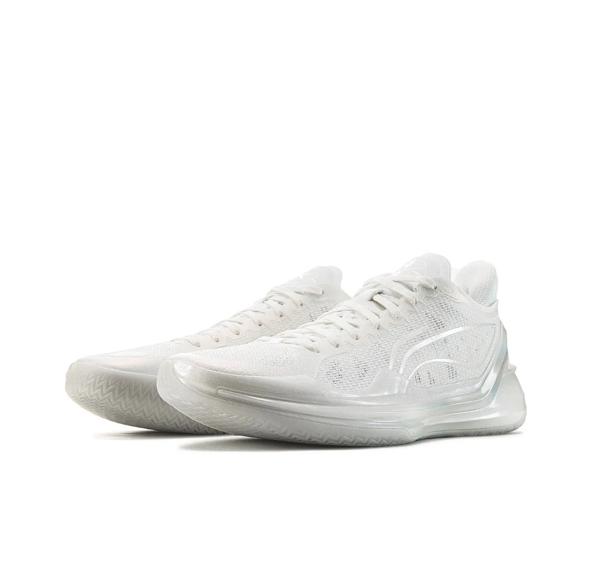 Shock absorption system Li-Ning Liren 4 V2 Low - White Pearl