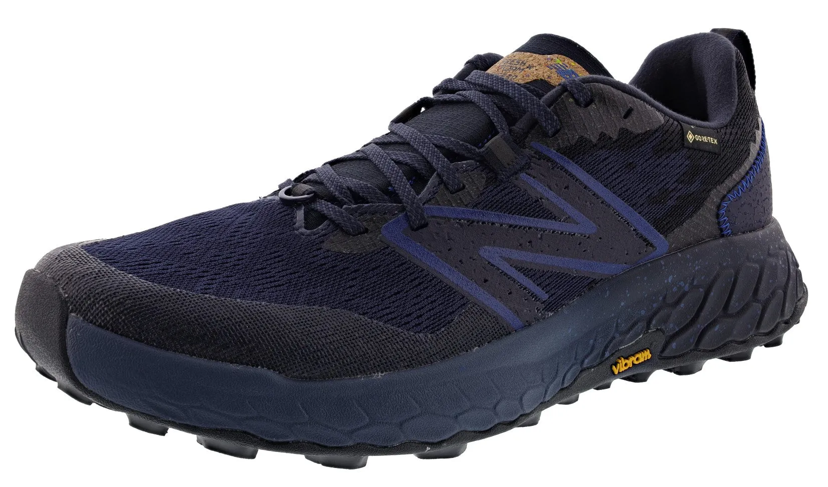 Padded Slip On Convenience New Balance Men's Fresh Foam X Hierro v7 GTX Trail Running Shoes