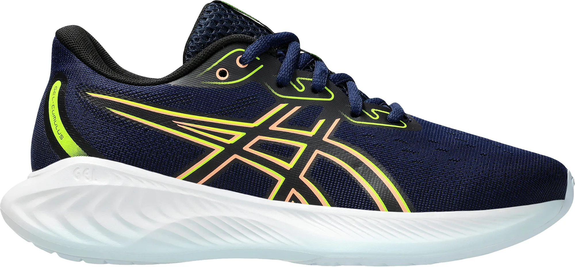 Compression Web Frame closed - toe - feature shoes Asics Gel Cumulus 26 Junior Running Shoes - Navy