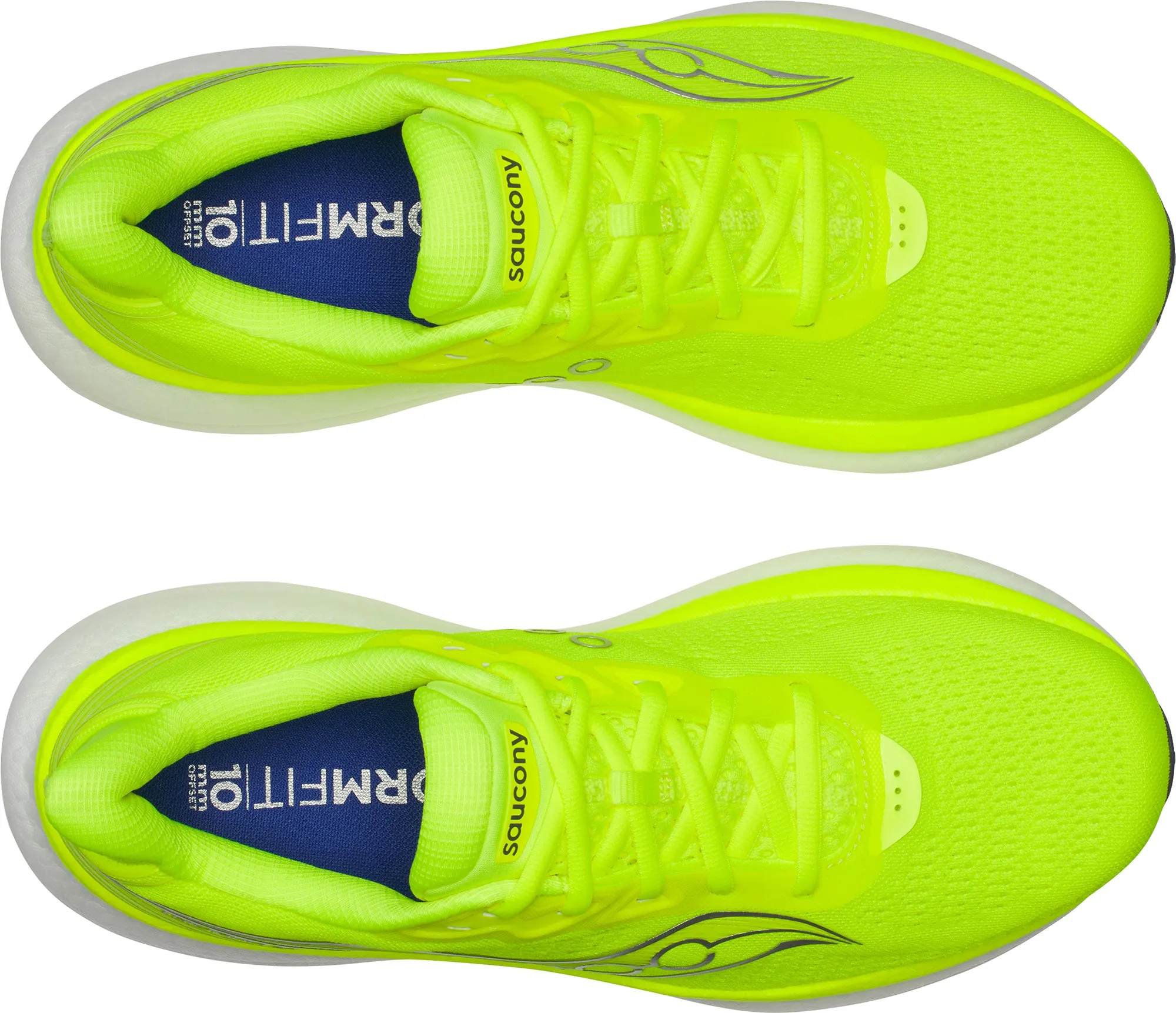 Saucony Triumph 23 Mens Running Shoes - Yellow asphalt - running shoes Ultra Breathable Liner