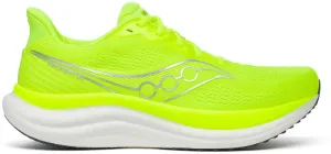 Saucony Triumph 23 Mens Running Shoes - Yellow Lace Up Closure Design