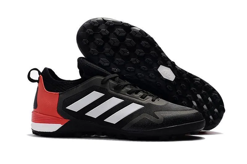 Weekend Match Adidas ACE TF  Soccer Cleats Shoes Black White Red