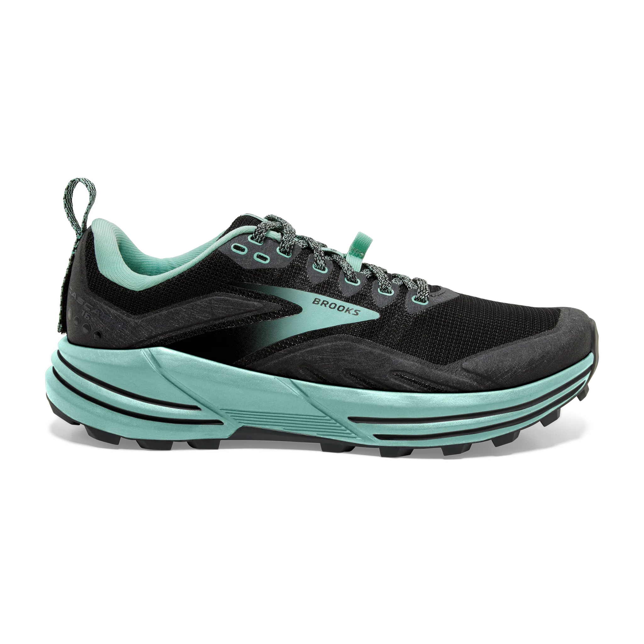 Women's Cascadia 16 running in a school yard shoes Lightweight Cage