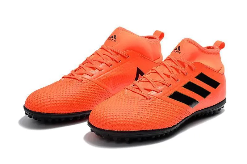 Ankle padding Adidas ACE TF Super Soccer Cleats Shoes Orange Black