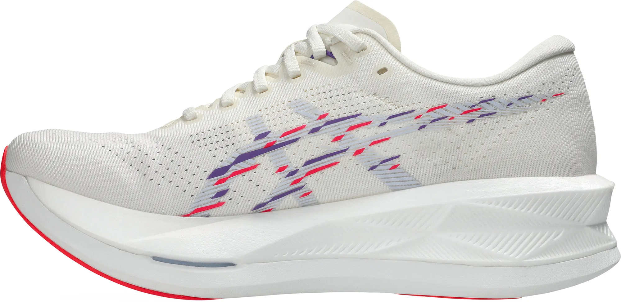 superb traction Asics SonicBlast Mens Running Shoes - White