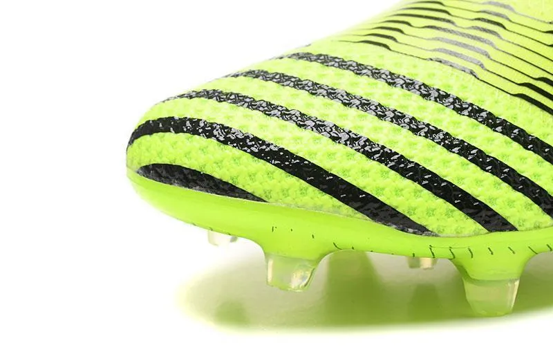 Morning Training New Adidas Nemeziz 17  360 Agility FG Soccer Cleats Green Black