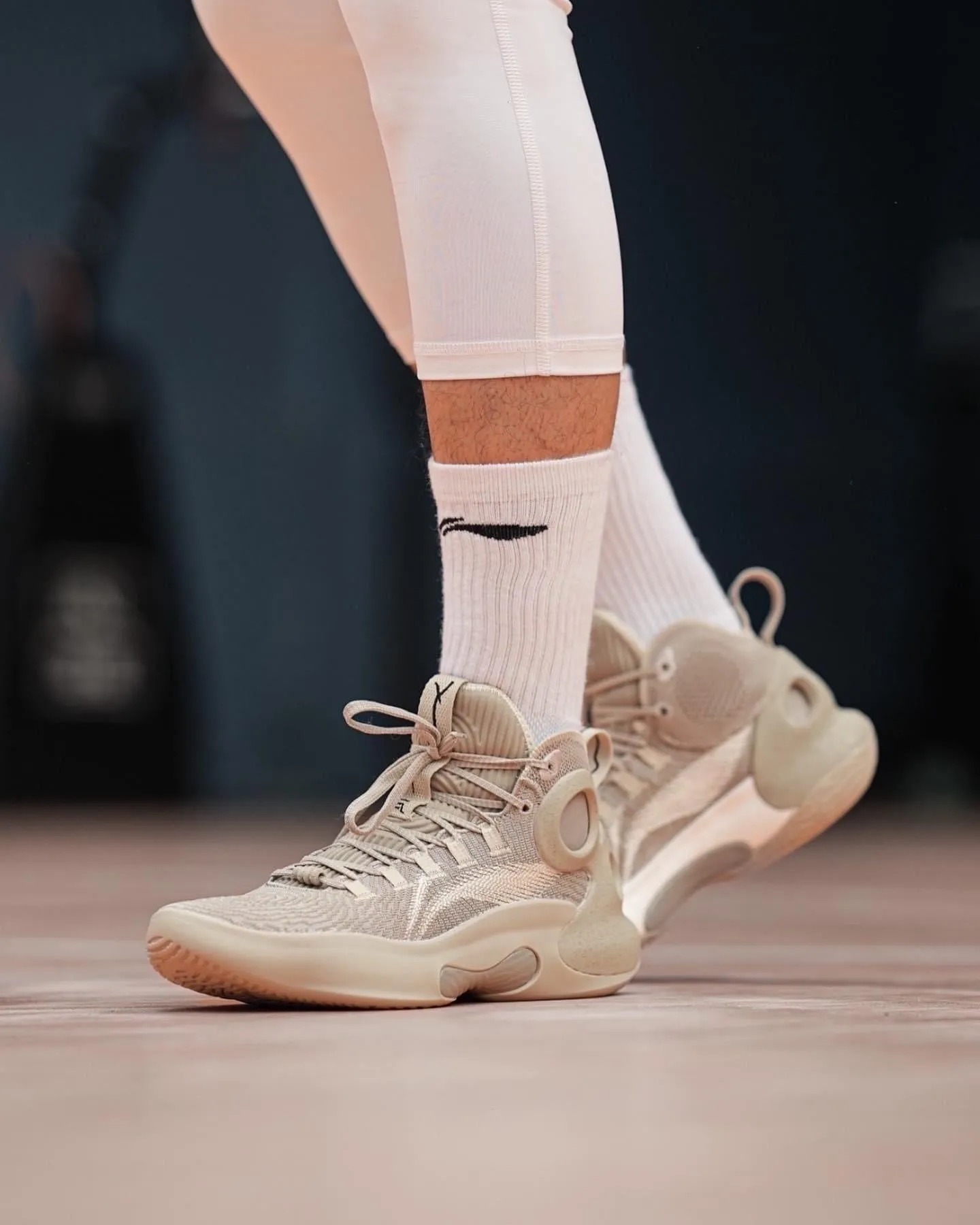 Elasticized Li-Ning YuShuai Ultra - Moonlight Gray