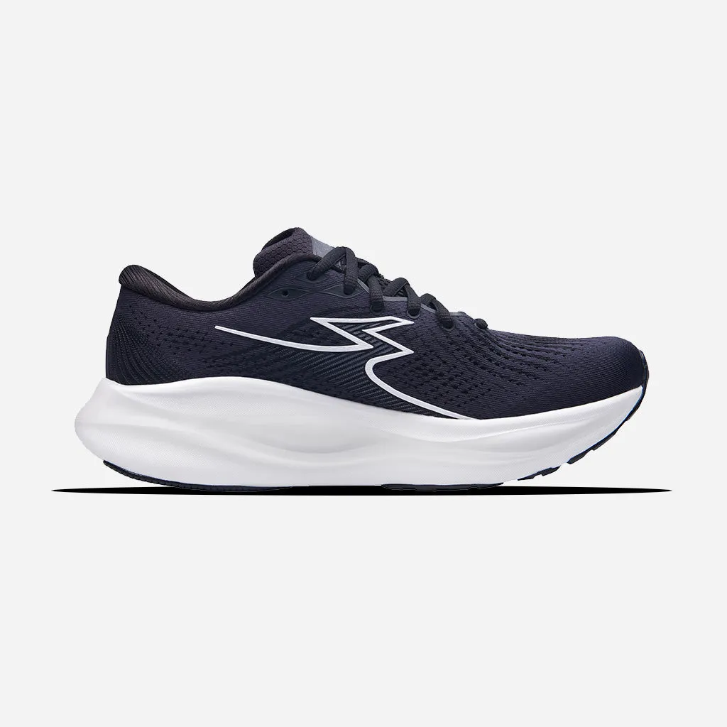 361-VENTUS: Black/White comedy - themed running shoes Comfort footbed