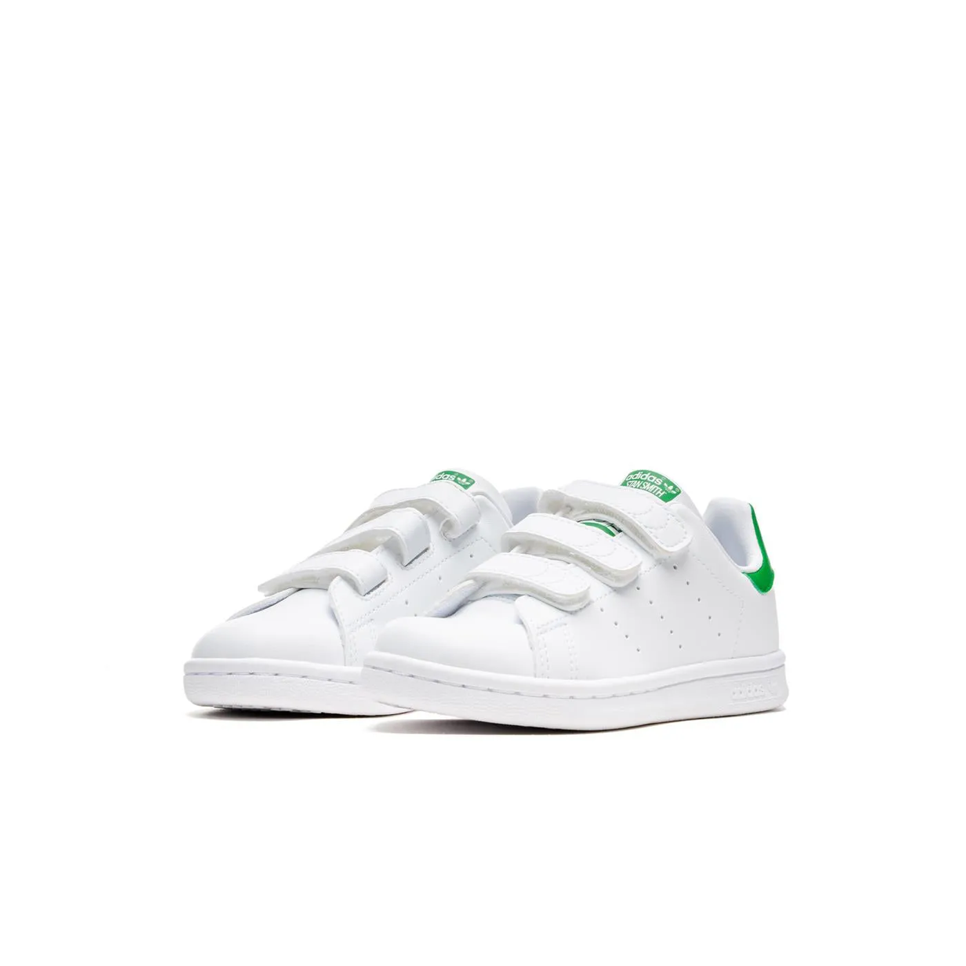 Adidas Stan Smith CF C Ftwr White/Ftwr White/Green Comfort   insole Elastic Gore Panels