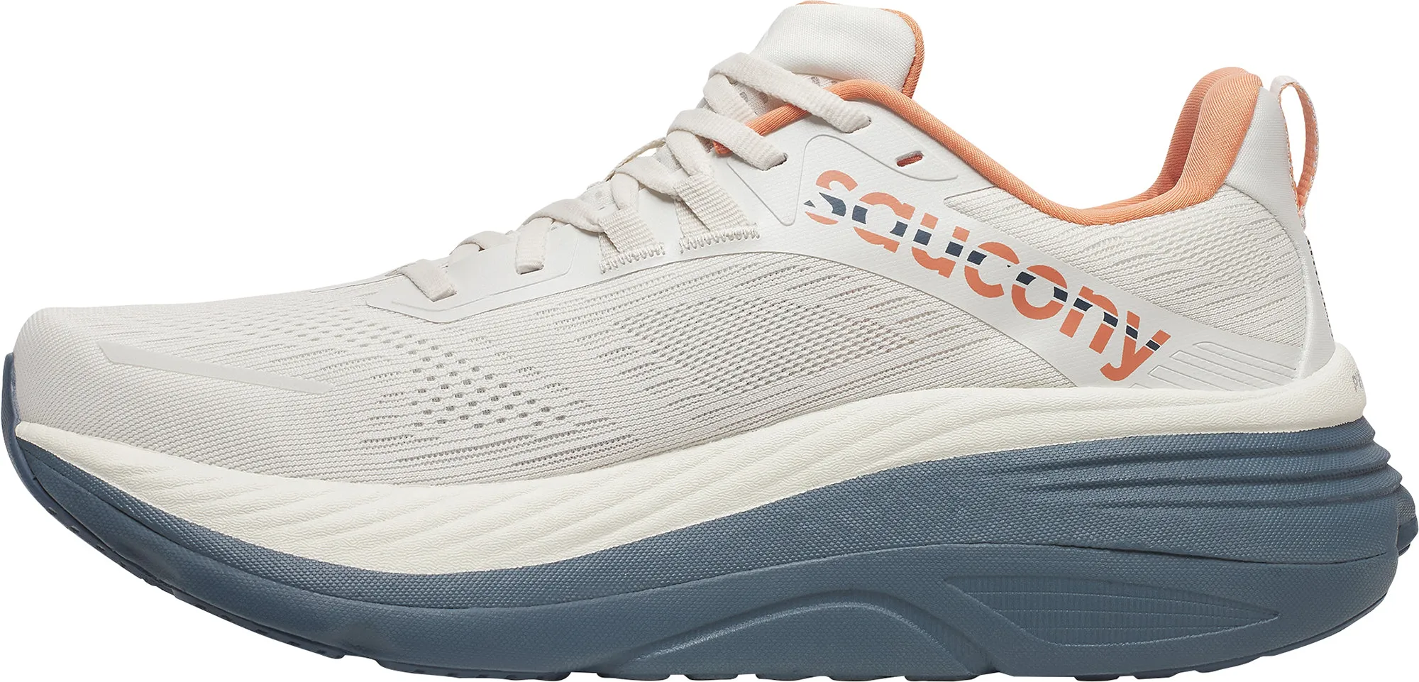 Saucony Hurricane 24 Mens Running Shoes - White Sporty Aesthetic Cutting-edge