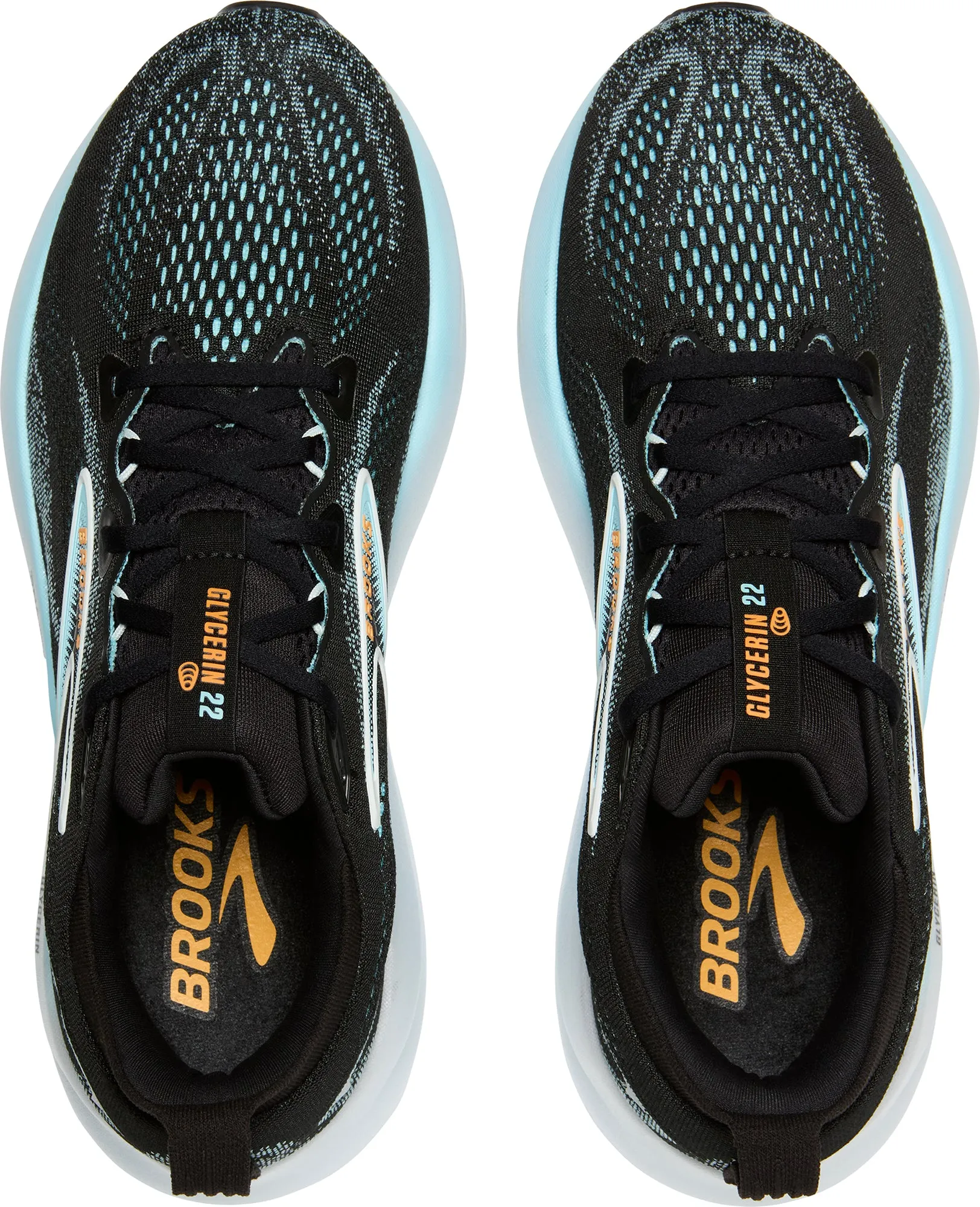 Brooks Glycerin 22 Mens Running Shoes - Black chemical - resistant