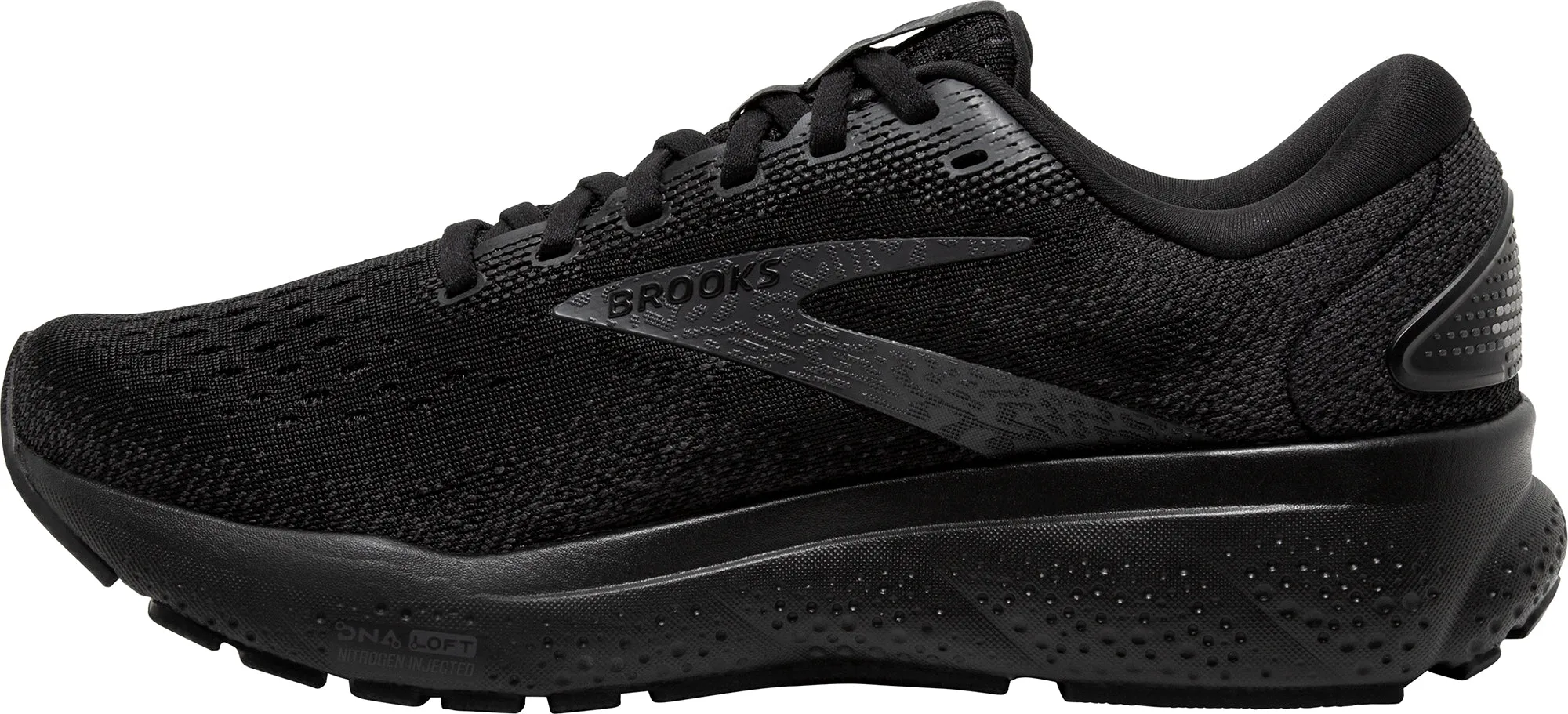 Brooks Ghost 16 Womens Running Shoes - Black summer shoes