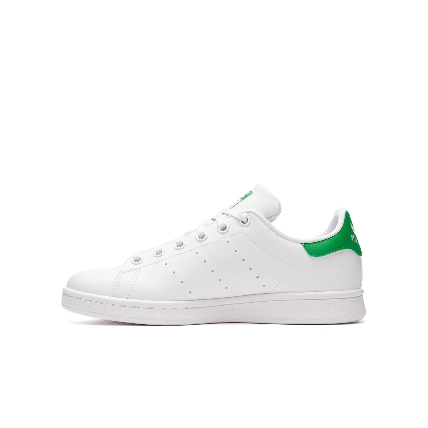 Adidas Stan Smith J Cloud White/Cloud White/Green Street Outfit
