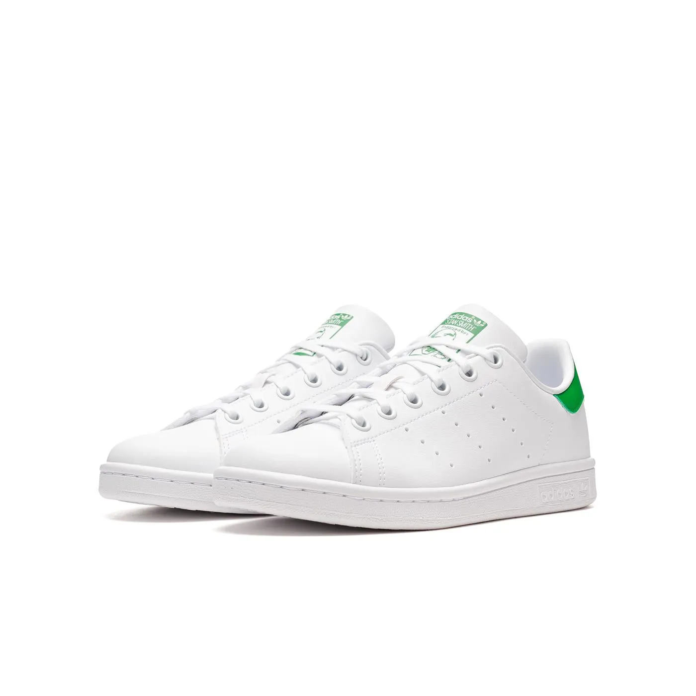 Comfort Driven Adidas Stan Smith J Cloud White/Cloud White/Green