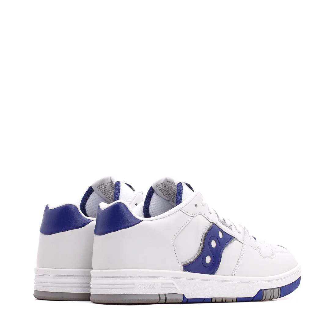 Saucony Men Sonic Low White Royal S70749-1 running in a culvert area shoes