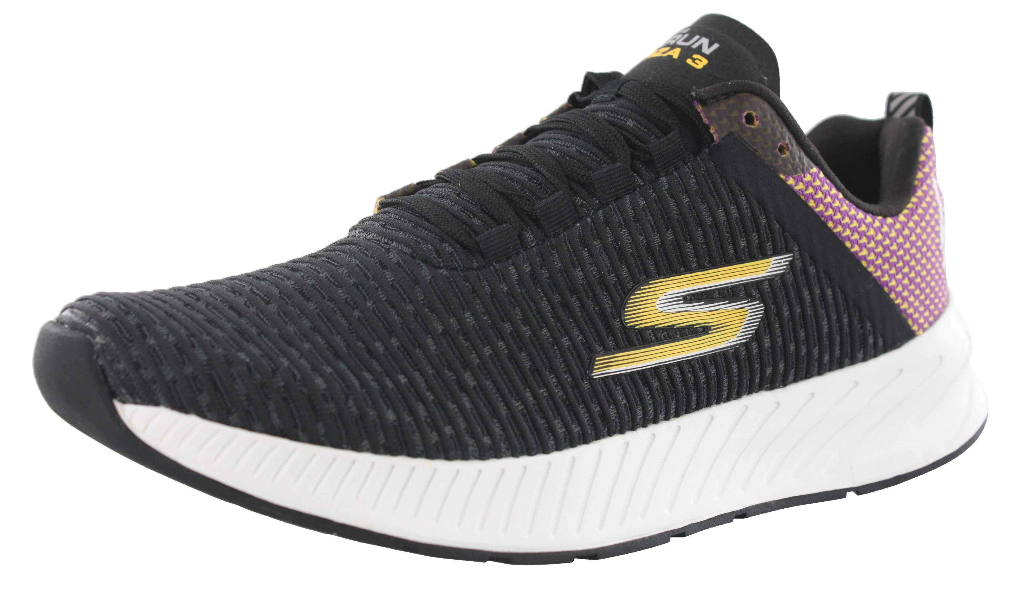 Ventilated Mesh Long Distance Skechers Men Ultra Lightweight Go Run Forza 3 LA Marathon Running Shoes